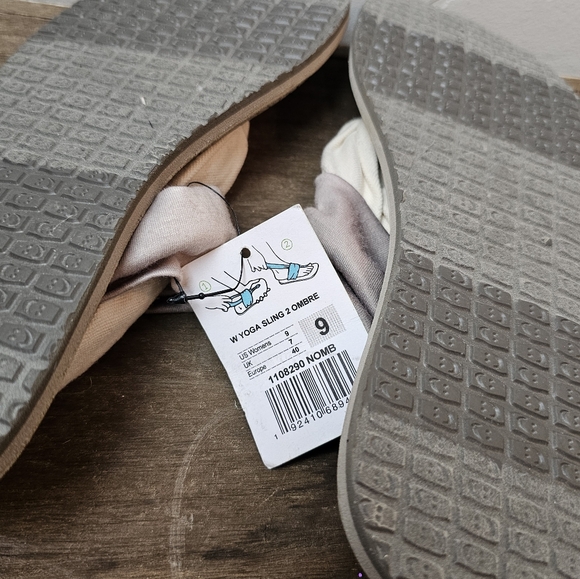 Sanuk Yoga Sling 2 Ombre Flip Flops Sandals Women’s 9 - NWT - Picture 6 of 6
